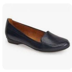 NATURALIZER - SABAN LEATHER FLATS - NEW - BLACK - SIZE 9.5m